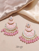 Ahana - Polki Designer Earring 2-Zilmor